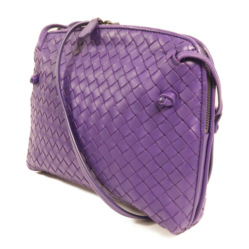 BOTTEGA VENETA 羊皮皮革Crossbody肩背袋-2