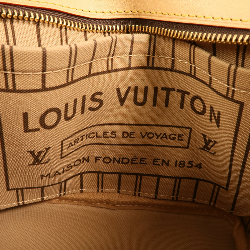LOUIS VUITTON Monogram Neverfull BB金扣手挽肩背兩用袋-5