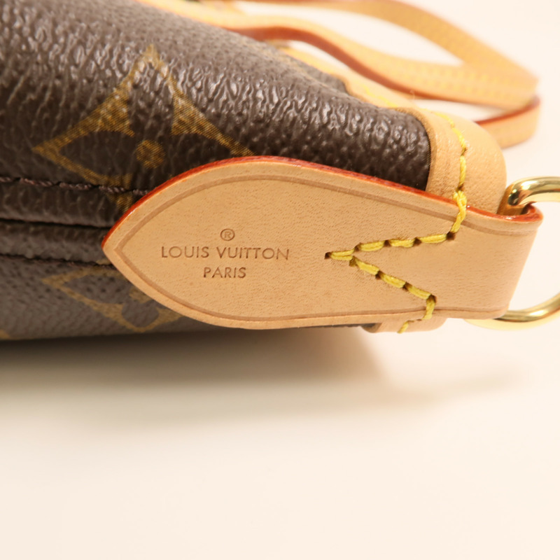 LOUIS VUITTON Monogram Neverfull BB金扣手挽肩背兩用袋-10