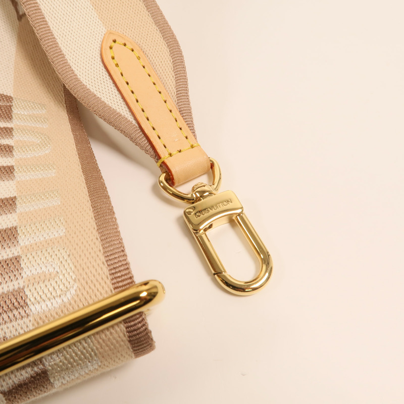 LOUIS VUITTON Monogram Neverfull BB金扣手挽肩背兩用袋-11