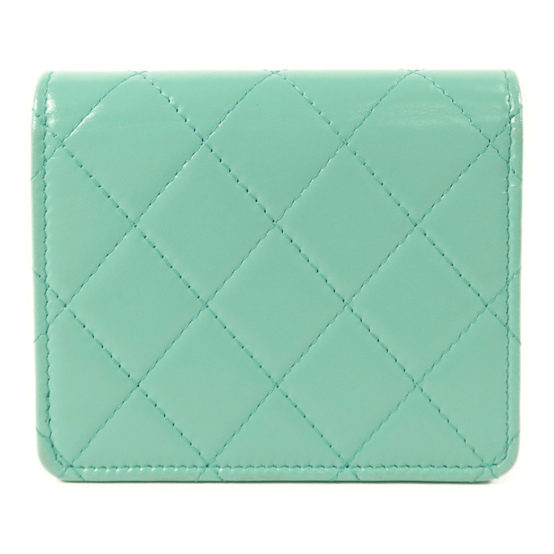 CHANEL 牛皮皮革Card Case金扣卡片套-1