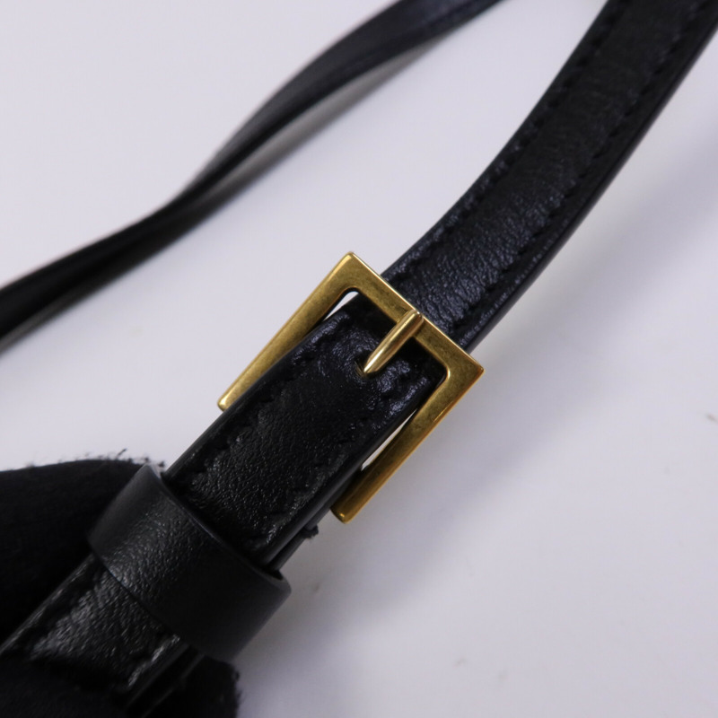 SAINT LAURENT 牛皮皮革LOU Camera Bag金扣肩背袋-7