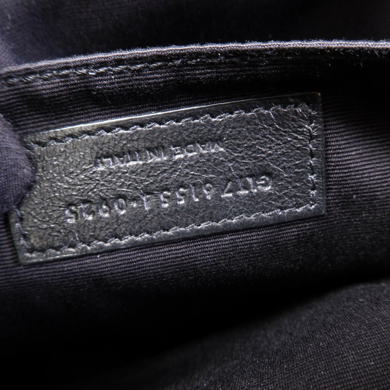 SAINT LAURENT 牛皮皮革LOU Camera Bag金扣肩背袋-8