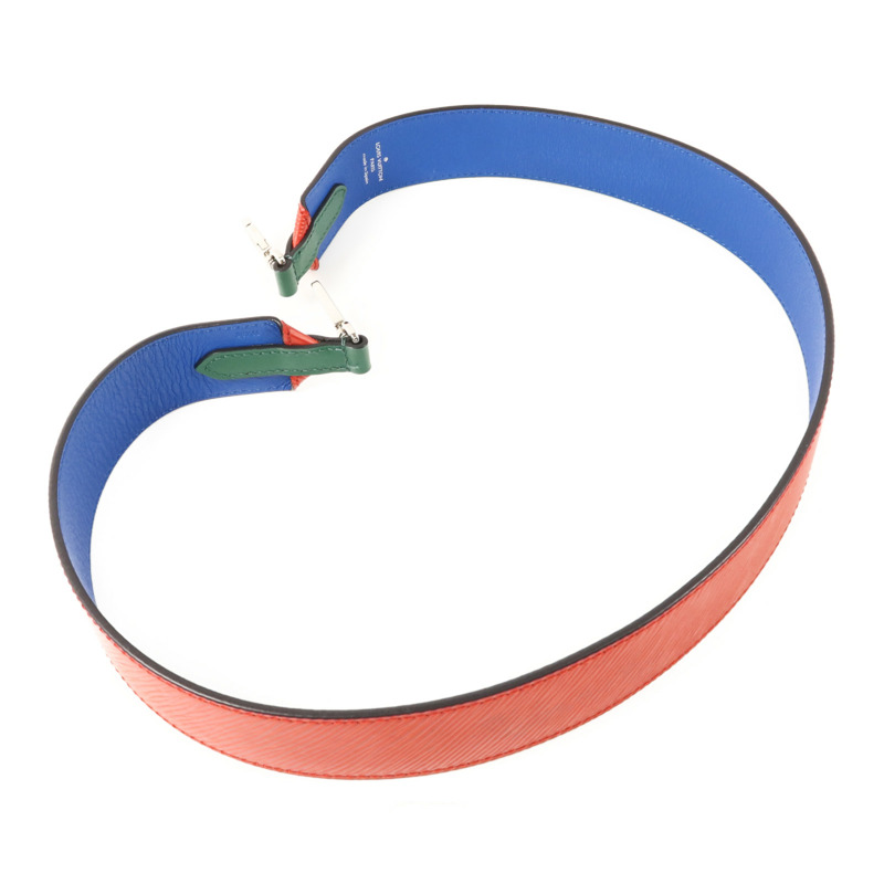 LOUIS VUITTON Epi Wide Shoulder Strap 90cm銀扣肩帶-3