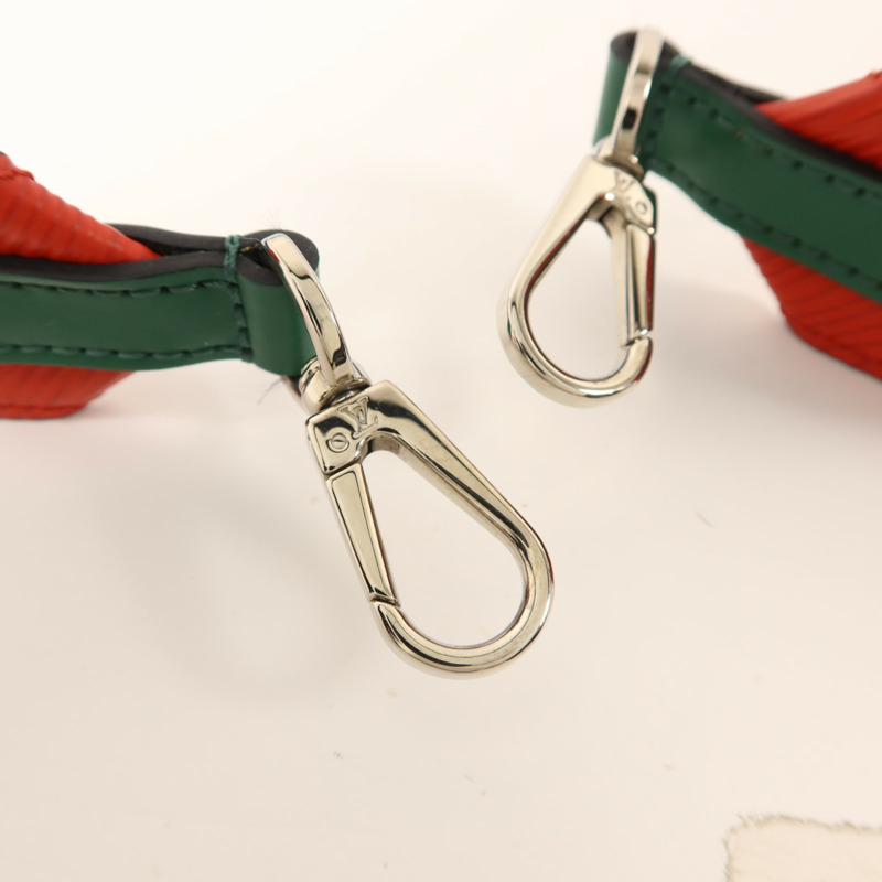 LOUIS VUITTON Epi Wide Shoulder Strap 90cm銀扣肩帶-5