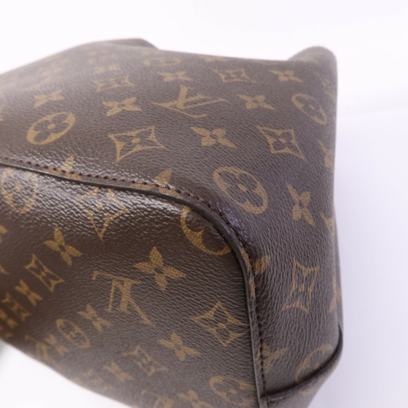 LOUIS VUITTON Monogram Neo Noe Bucket Bag金扣肩背袋Coquelicot-12