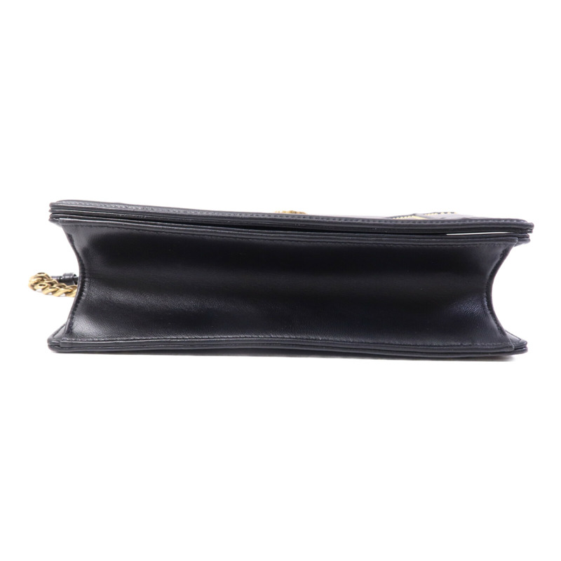 Dior 牛皮皮革Diorama金扣肩背袋-3