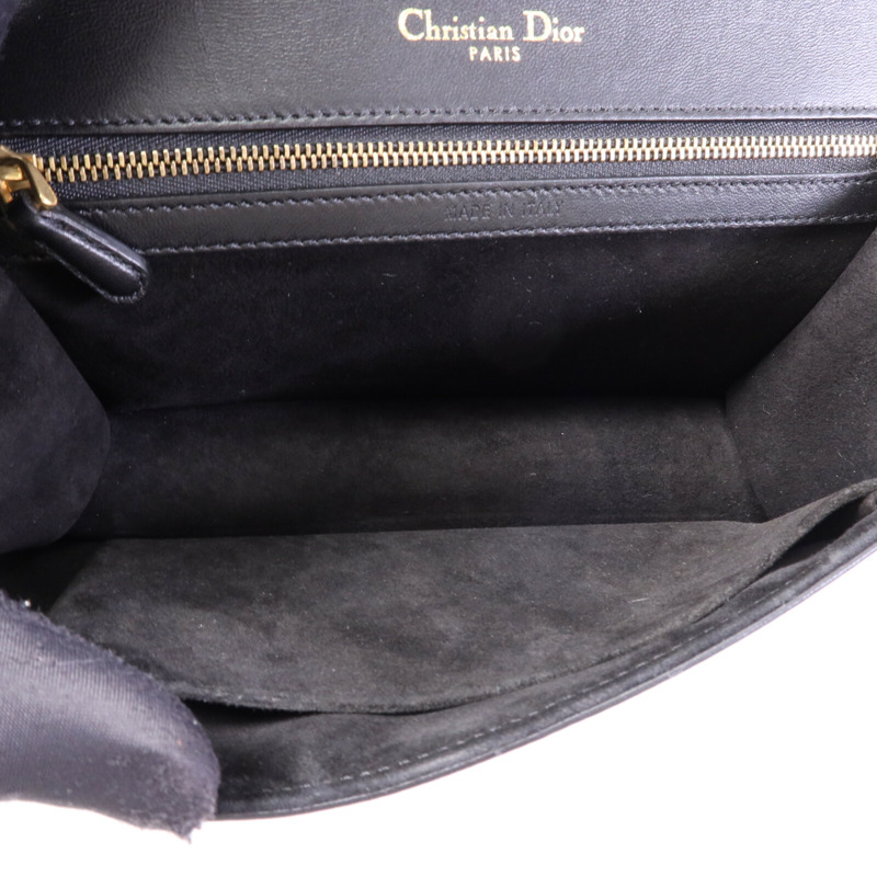 Dior 牛皮皮革Diorama金扣肩背袋-4