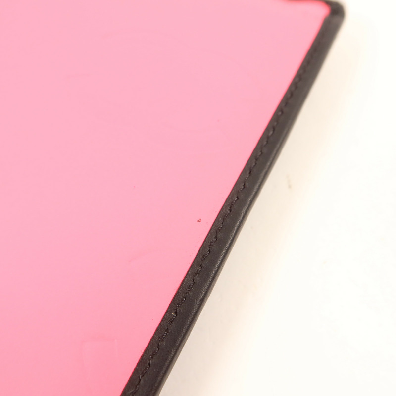 CHANEL 牛皮皮革Cambon Long Bifold Wallet銀扣長錢包-16