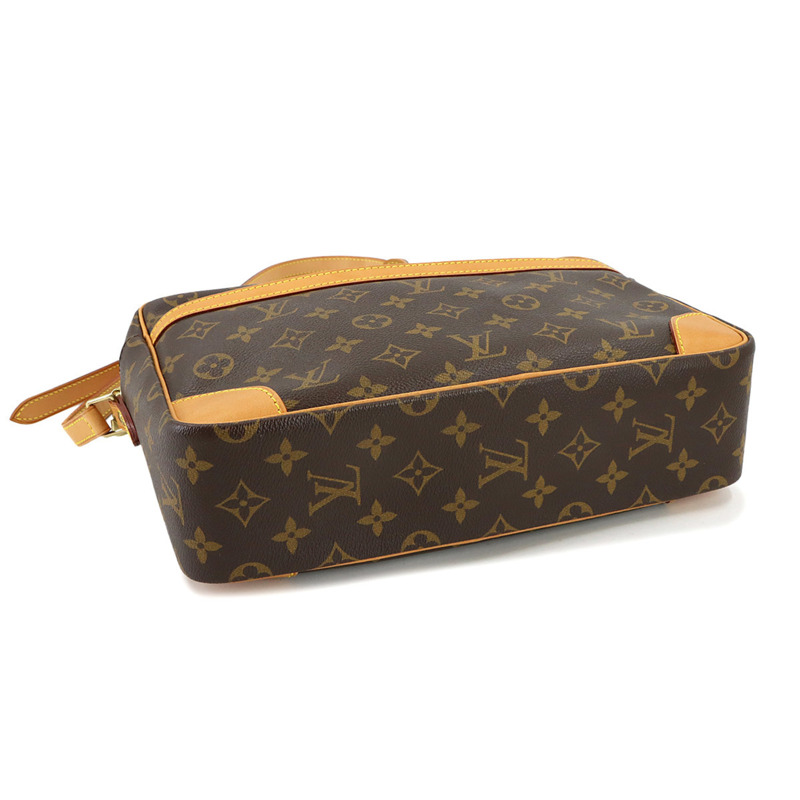 路易威登 Monogram Trocadero 30 肩手提包，棕色，M51272，金色五金。-3