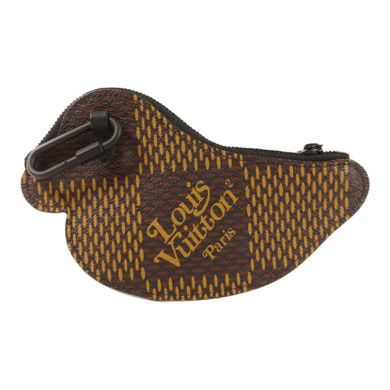 LOUIS VUITTON Damier Giant LV x Nico Duck Coin Purse零錢包-1