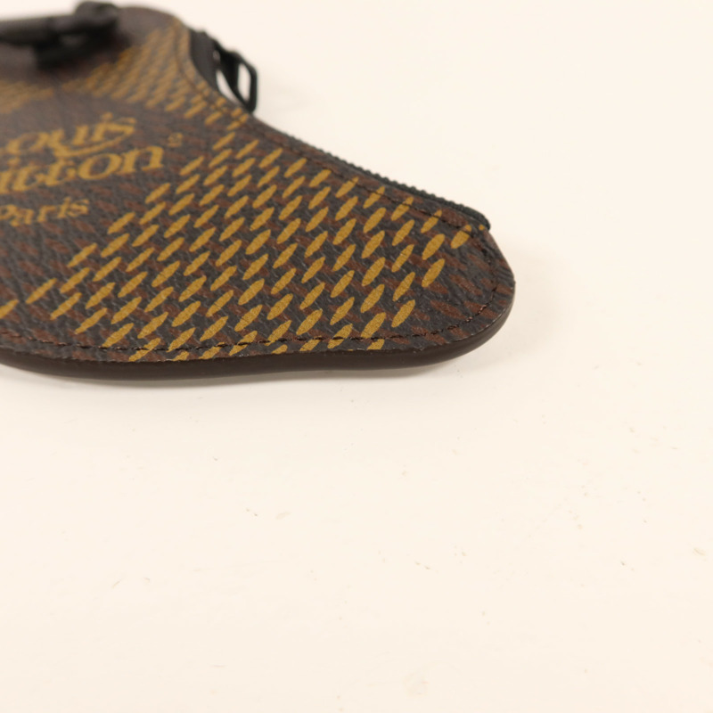 LOUIS VUITTON Damier Giant LV x Nico Duck Coin Purse零錢包-12