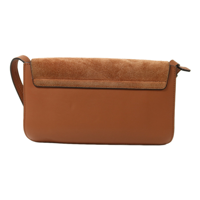 Chloe 麂皮皮革/牛皮皮革Shoulder Bag肩背袋-1