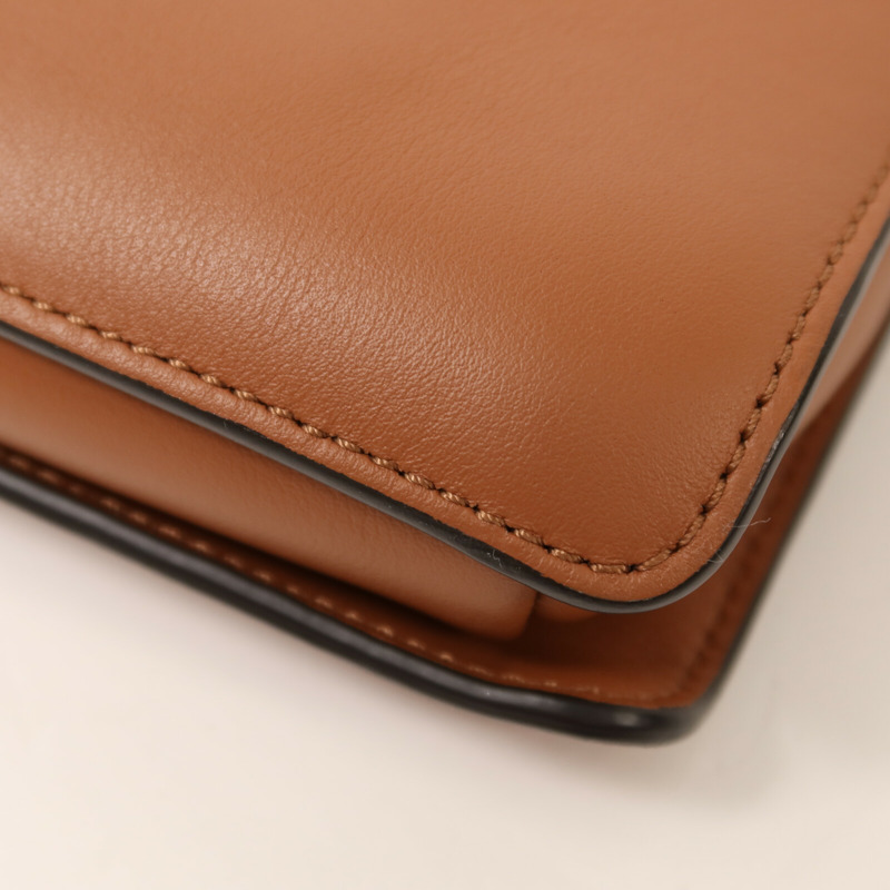 Chloe 麂皮皮革/牛皮皮革Shoulder Bag肩背袋-12