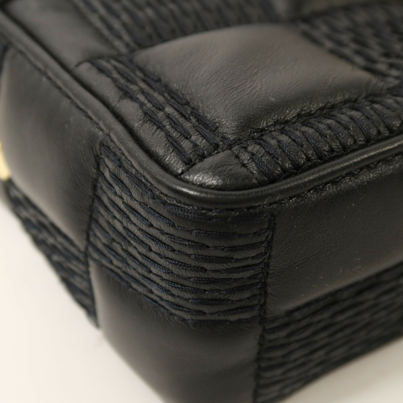 LOUIS VUITTON 羊皮皮革Troca PM金扣鏈帶手挽肩背兩用袋-11