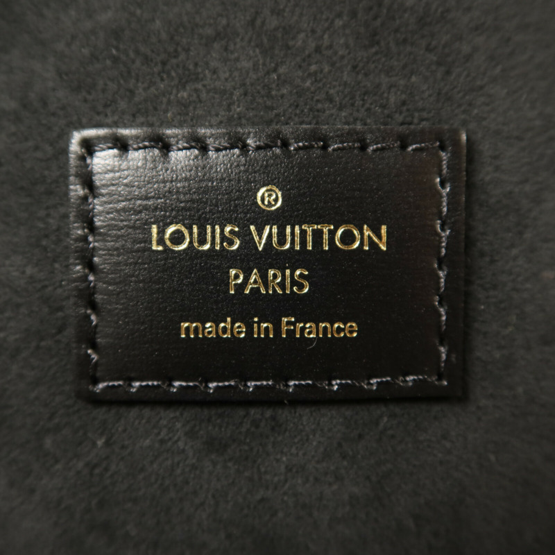 LOUIS VUITTON Monogram Reverse Vanity PM金扣鏈帶手挽肩背兩用袋-5