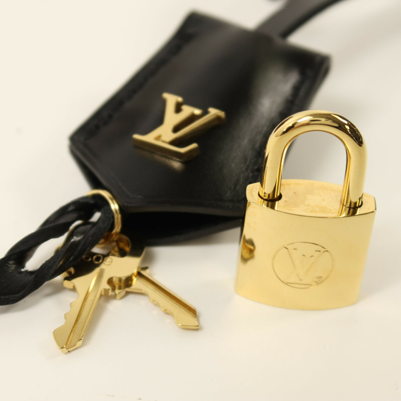 LOUIS VUITTON Monogram Reverse Vanity PM金扣鏈帶手挽肩背兩用袋-9