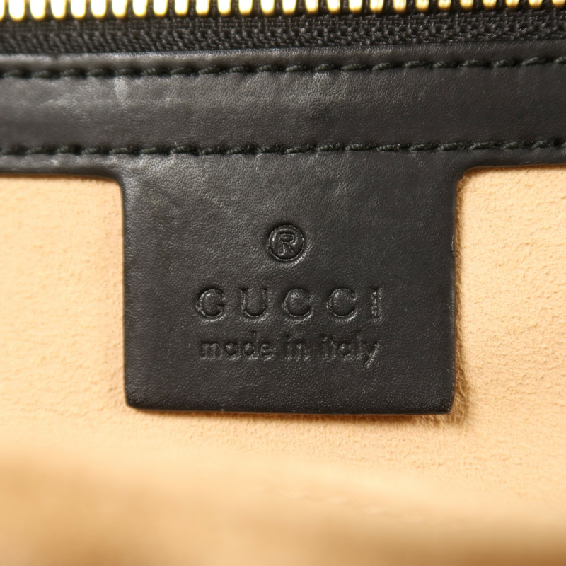 GUCCI 塗層帆布GG Supreme Backpack金扣背包-5