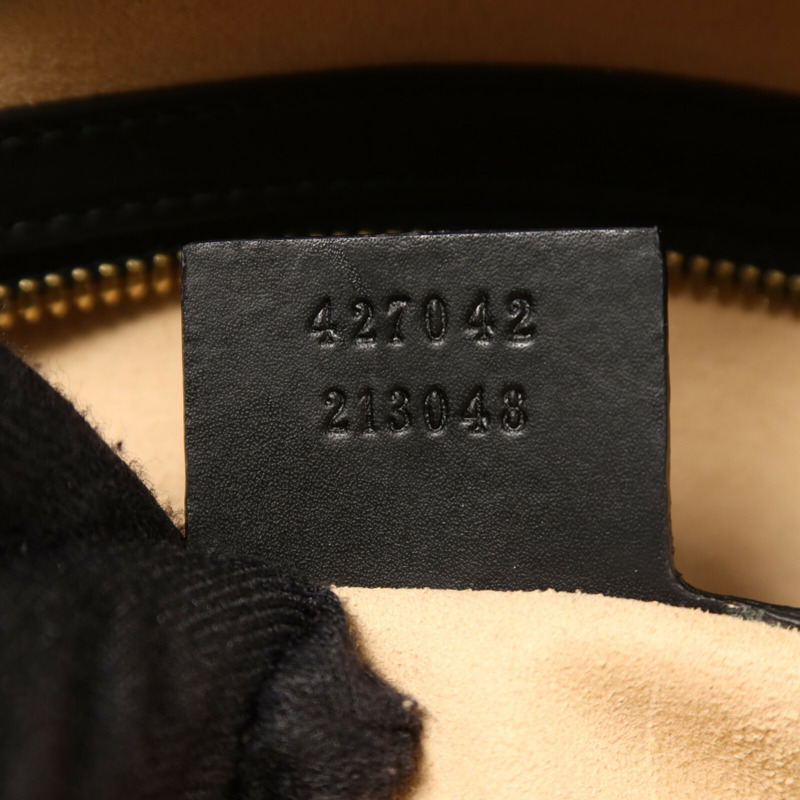 GUCCI 塗層帆布GG Supreme Backpack金扣背包-6