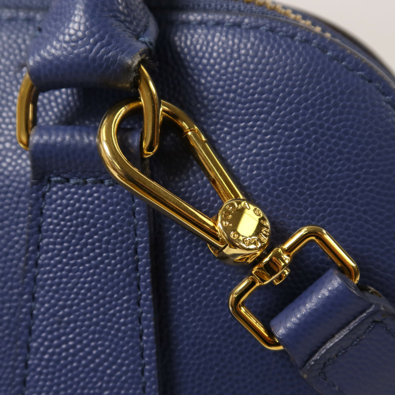 Furla 牛皮皮革2 way Shoulder金扣手挽肩背兩用袋-11