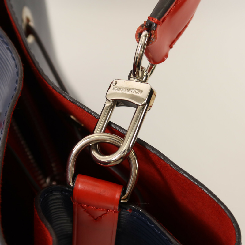 LOUIS VUITTON Epi NeoNoe MM銀扣手挽肩背兩用袋-8