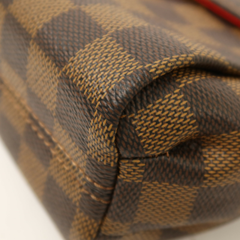 LOUIS VUITTON Damier Croisette金扣手挽肩背兩用袋-12