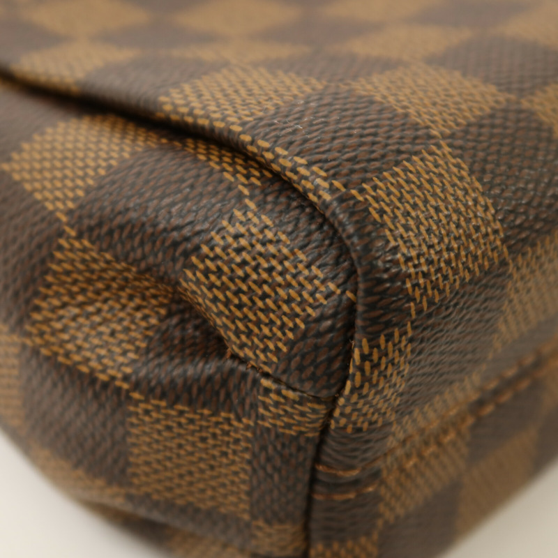 LOUIS VUITTON Damier Croisette金扣手挽肩背兩用袋-13