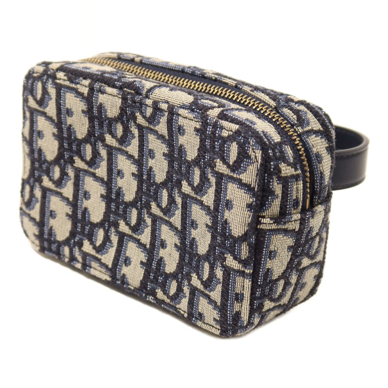 Dior 帆布Oblique Belt Bag金扣腰包-2