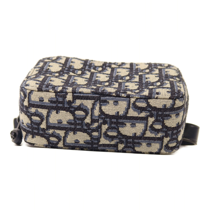 Dior 帆布Oblique Belt Bag金扣腰包-3