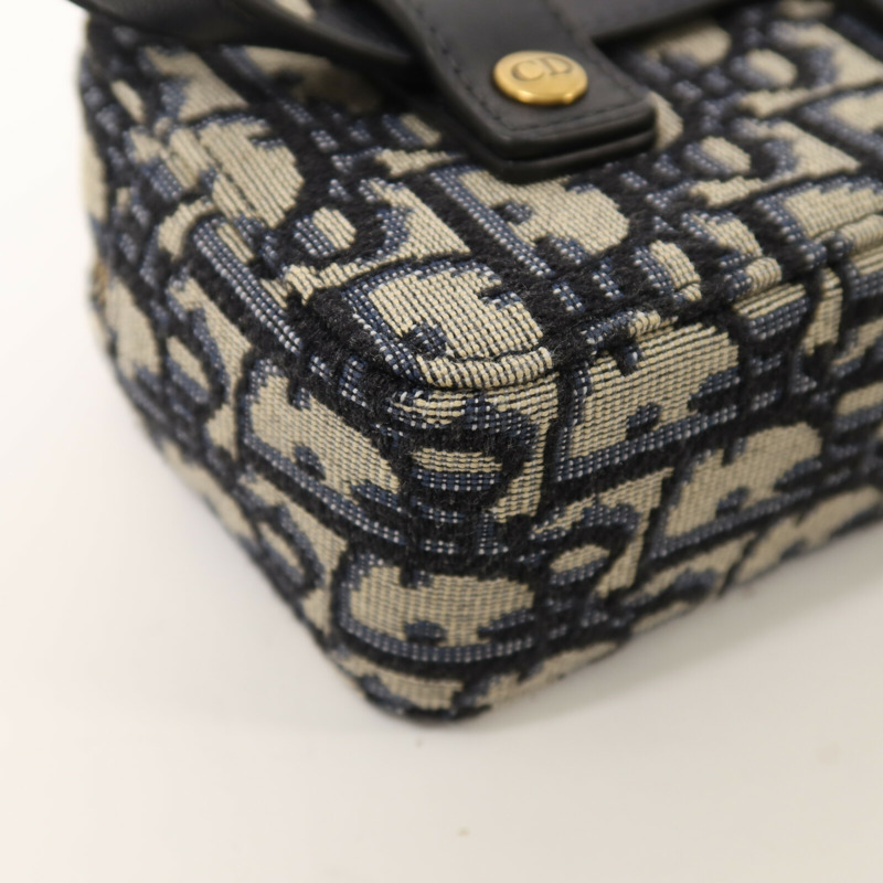 Dior 帆布Oblique Belt Bag金扣腰包-11