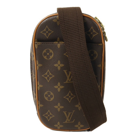 LOUIS VUITTON Monogram Pochette Gange金扣肩背袋