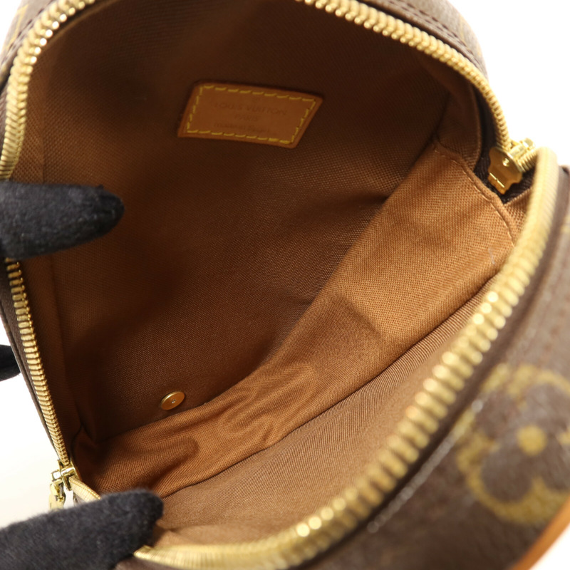 LOUIS VUITTON Monogram Pochette Gange金扣肩背袋-4