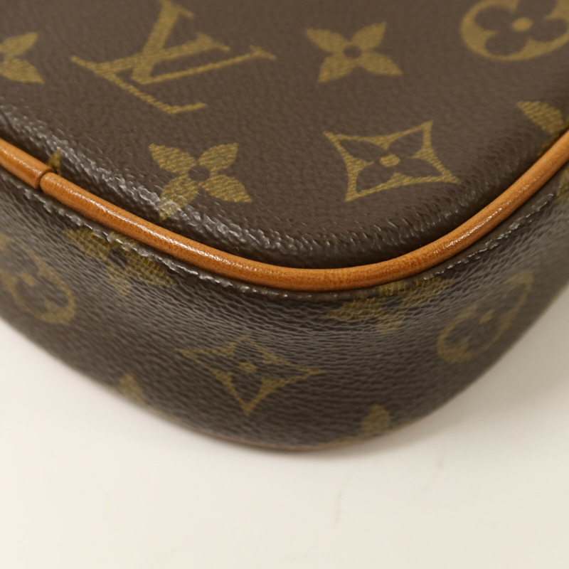LOUIS VUITTON Monogram Pochette Gange金扣肩背袋-13