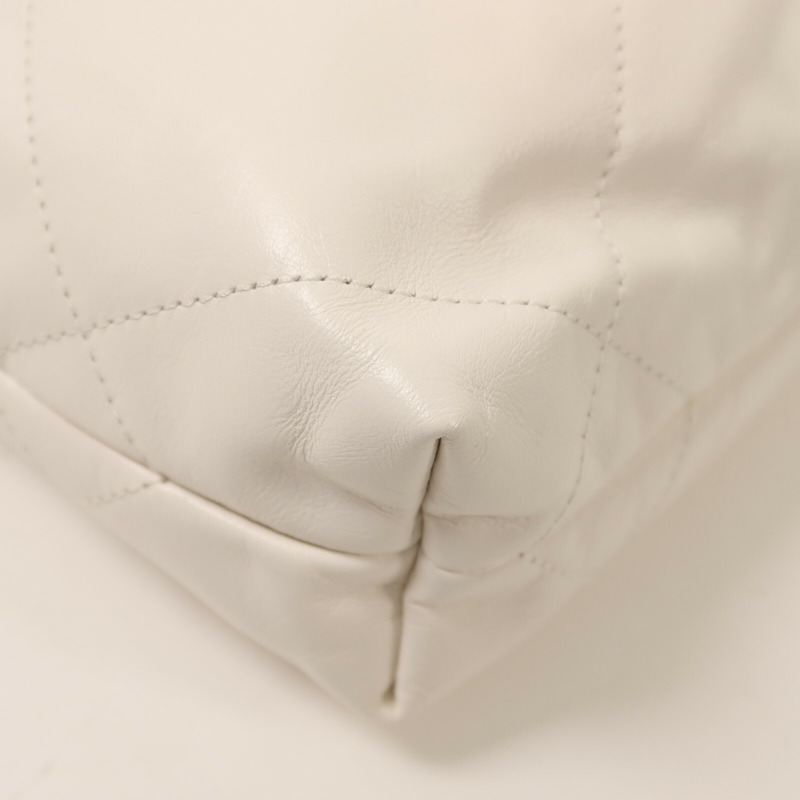 CHANEL 牛皮皮革Chanel 22 Mini鏈帶手挽肩背兩用袋-13