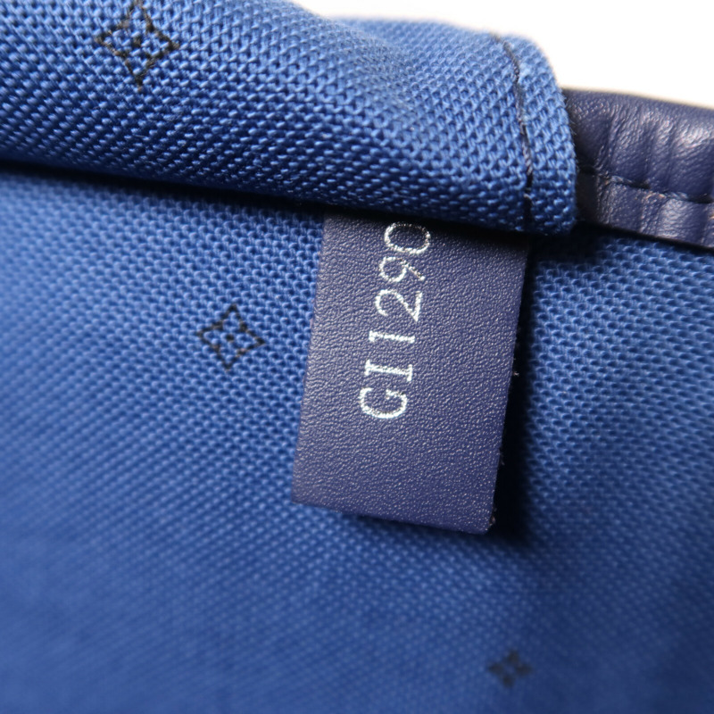 LOUIS VUITTON Monogram Escale Neverfull MM銀扣手挽袋-6