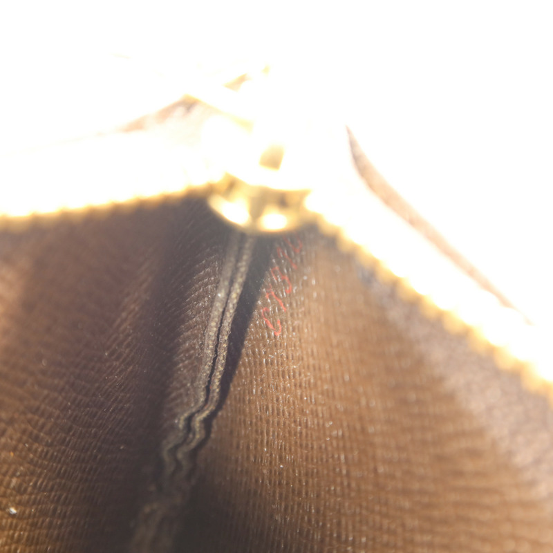 LOUIS VUITTON Damier Pochette Cles金扣零錢包-6