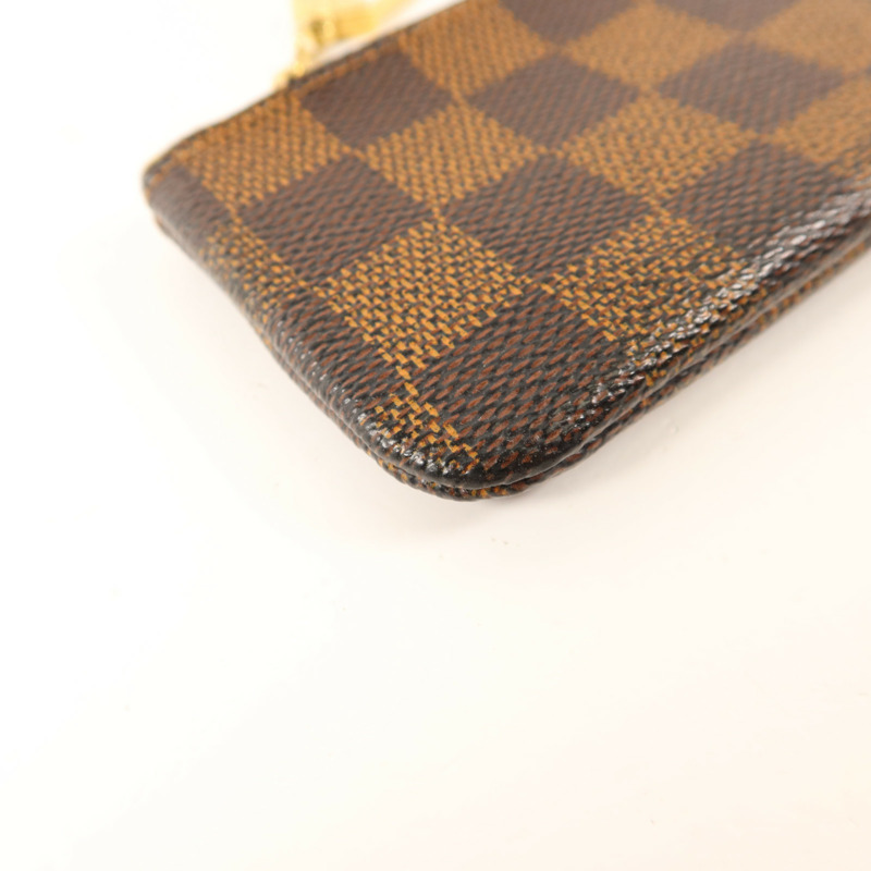 LOUIS VUITTON Damier Pochette Cles金扣零錢包-12