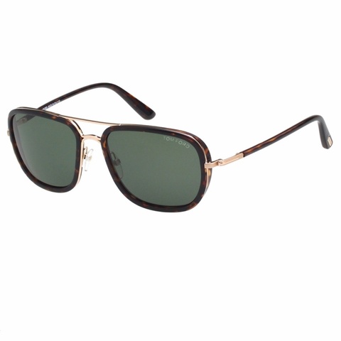 TOM FORD 飛官 太陽眼鏡(琥珀配金色)