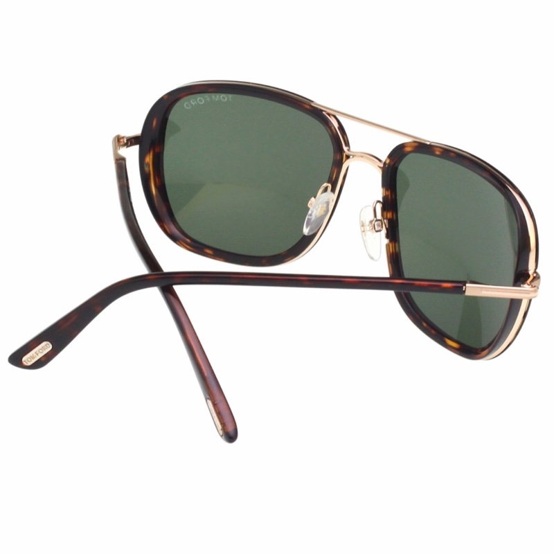 TOM FORD 飛官 太陽眼鏡(琥珀配金色)-3