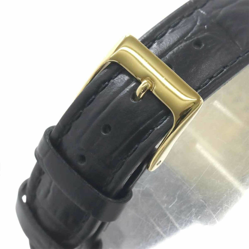 卡地亞 Must Tank Vermeil LM W1017454 男士腕錶，象牙色錶盤，SV925機芯，石英錶-4