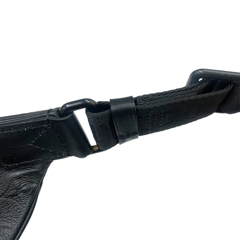 路易威登 Monogram Shadow Discovery 腰包 PM 手提包 黑色皮革 黑色五金 M46036 腰包-7