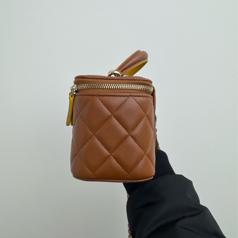 Chanel/香奈兒23a焦糖化妝盒子。-3