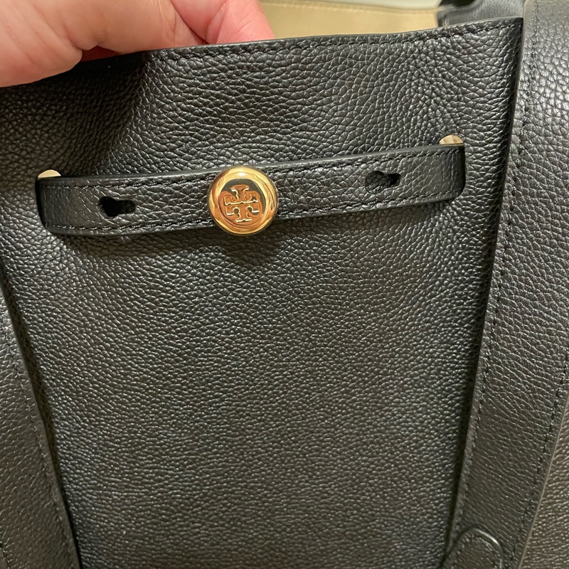 TORY BURCH ROMY 大托特包 黑-5