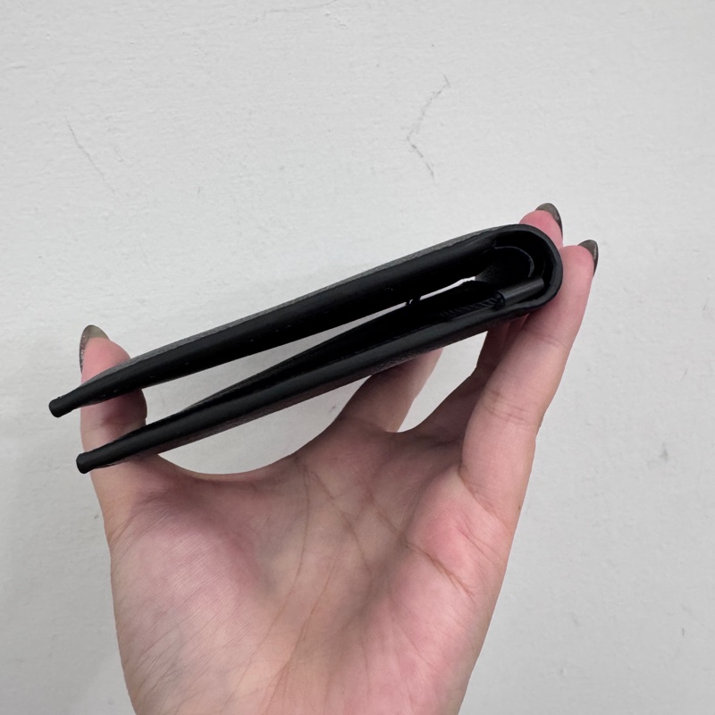 Balenciaga 黑牛皮短夾 閒置品-3