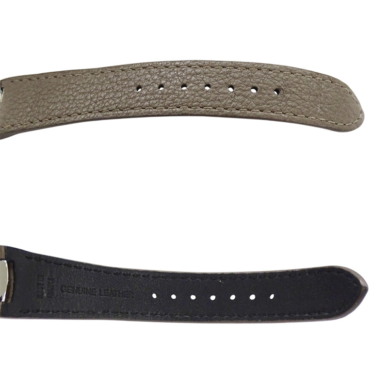 路易威登 (Louis Vuitton) 男士腕錶品牌 Fifty Five 自動上鍊 AT 不鏽鋼 SS 皮革 Q6G20 圓形拋光-4