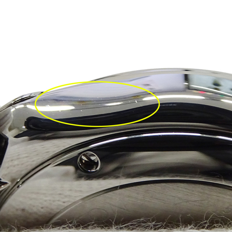 路易威登 (Louis Vuitton) 男士腕錶品牌 Fifty Five 自動上鍊 AT 不鏽鋼 SS 皮革 Q6G20 圓形拋光-13