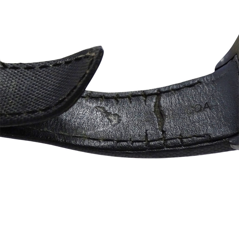 卡地亞男士腕錶，Santos 100 LM，自動機芯，不鏽鋼（SS），玫瑰金（750PG），尼龍皮錶帶，W2020009，黑色，拋光。-12