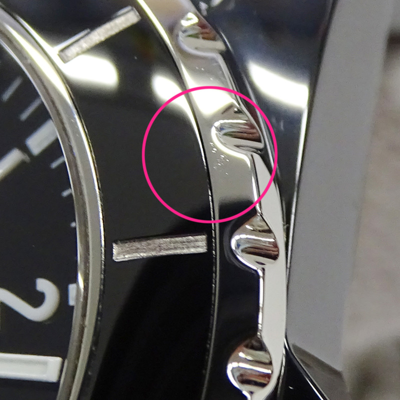 香奈兒 J12 男士自動日期腕錶，不鏽鋼 (SS) 錶殼搭配黑色陶瓷錶殼，型號 H0685，拋光。-8