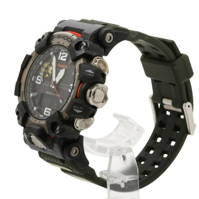 卡西歐 G-SHOCK MASTER OF G LAND MUDMASTER GWG20001A3JF 黑色卡其色樹脂/不鏽鋼男士手錶-1