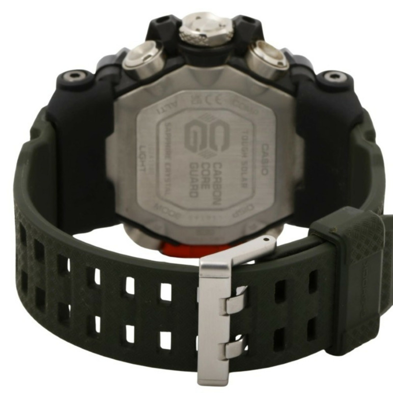卡西歐 G-SHOCK MASTER OF G LAND MUDMASTER GWG20001A3JF 黑色卡其色樹脂/不鏽鋼男士手錶-4